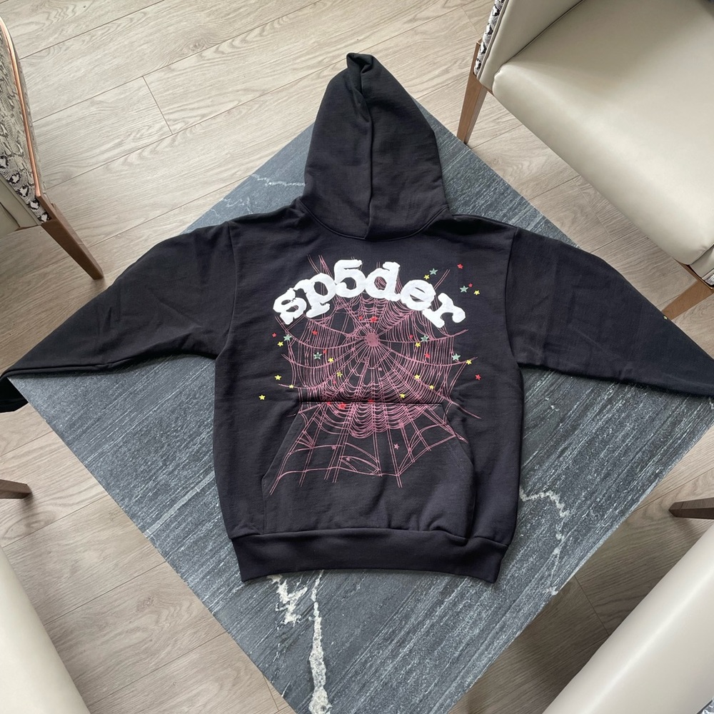 Spider worldwide black/white hoodie (Sp5der)
